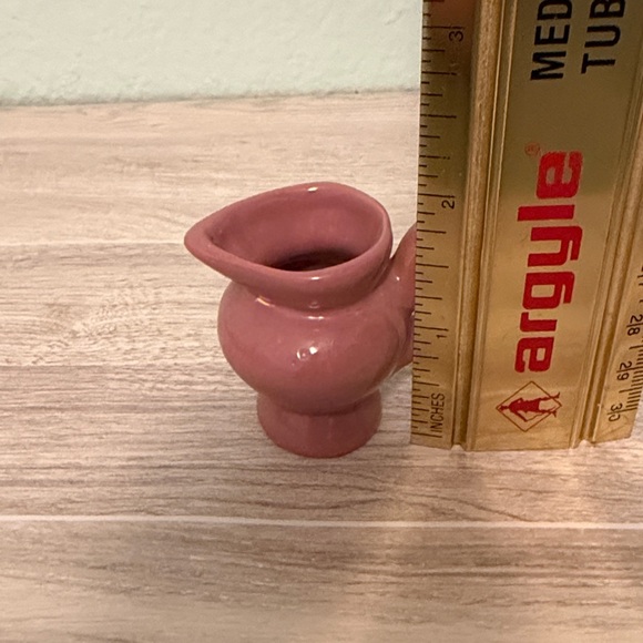 Mini Pink Ceramic Pitcher - Picture 8 of 8